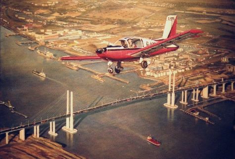 Cherokee over Dartford