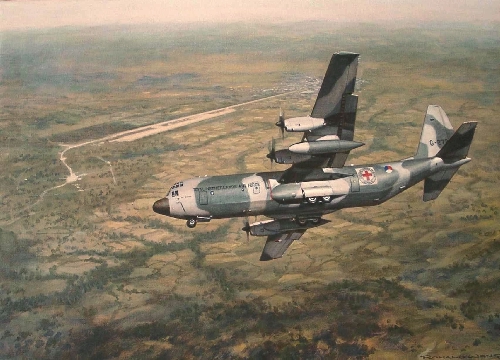 C130H over Angola