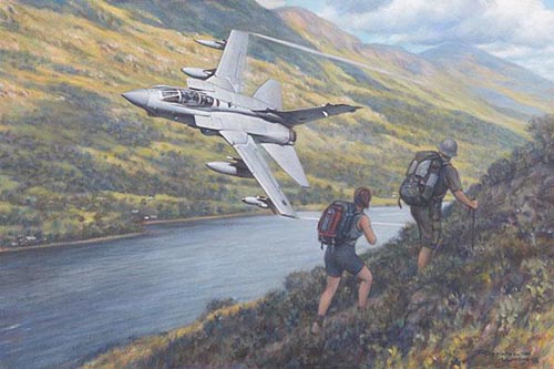 Tornado GR4 in the Highlands